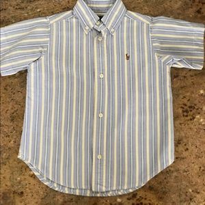 Ralph Lauren boys 3t short sleeve button down